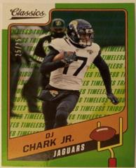DJ Chark Jr. [Timeless Tributes Green] Football Cards 2021 Panini Classics Prices