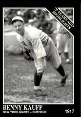 Benny Kauff #484 Baseball Cards 1992 Conlon Collection Prices
