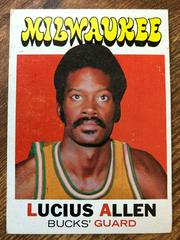 Lucius Allen #27 Basketball Cards 1971 Topps Prices