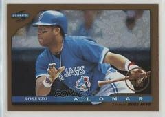 Roberto Alomar [Series 1 Artist's Proof] #50 Baseball Cards 1996 Score Dugout Collection Prices