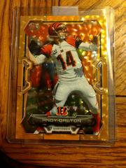 Andy Dalton [Gold] #27 Football Cards 2015 Bowman Prices