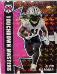 Alvin Kamara [Pink Fluorescent] Football Cards 2021 Panini Mosaic Touchdown Masters Prices