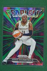 Arike Ogunbowale [Green] #14 Basketball Cards 2022 Panini Prizm WNBA Fearless Prices