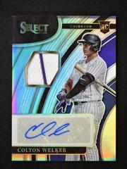 Colton Welker [Holo] #RJA-CW Baseball Cards 2022 Panini Select Rookie Jersey Autographs Prices