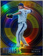 Corey Seager [Gold] Baseball Cards 2022 Panini Select Numbers Prices