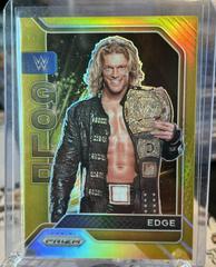 Edge [Gold Prizm] #11 Wrestling Cards 2022 Panini Prizm WWE Gold Prices