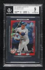 Aaron Judge [Batting Red Refractor] #56 Baseball Cards 2017 Bowman Chrome Prices