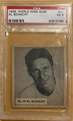 Al Schacht #29 Baseball Cards 1936 World Wide Gum Prices