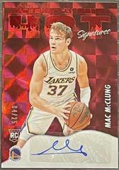 Mac McClung [Red] #HSR-MML Basketball Cards 2022 Panini Hoops Hot Signatures Rookies Prices