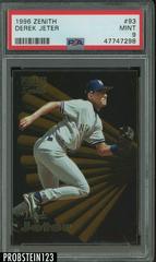 Derek Jeter #93 Baseball Cards 1996 Zenith Prices