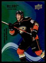 Jacob Perreault [Green Blue] Hockey Cards 2022 Upper Deck Allure Color Flow Prices