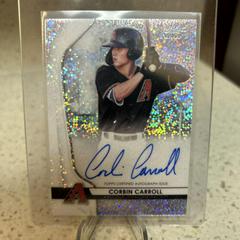 Corbin Carroll [Speckle Refractor] #CC Baseball Cards 2020 Bowman Sterling Prospect Autographs Prices