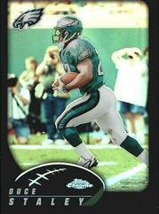 Duce Staley Football Cards 2002 Topps Chrome Prices
