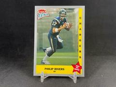 Philip Rivers [Finish] Football Cards 2004 Fleer Platinum Prices