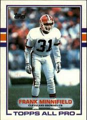 Frank Minnifield Football Cards 1989 Topps Prices