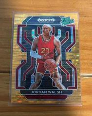 Jordan Walsh [Orange Pulsar] #RP-JOW Basketball Cards 2022 Panini Prizm Draft Picks Rated Prospect Prices