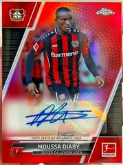 Moussa Diaby [Red] Soccer Cards 2021 Topps Chrome Bundesliga Autographs Prices