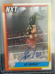 Io Shirai Wrestling Cards 2021 Topps Heritage WWE Autographs Prices