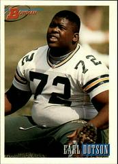 Earl Dotson Football Cards 1993 Bowman Prices