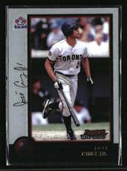 Jose Cruz Jr. #7 Baseball Cards 1998 Bowman Chrome Prices