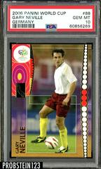 Gary Neville Soccer Cards 2006 Panini World Cup Germany Prices