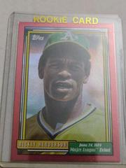 Rickey Henderson [Red Foil] Baseball Cards 2022 Topps Archives Prices