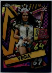 Zelina Vega [Black] Wrestling Cards 2021 Topps Slam Attax Chrome WWE Prices