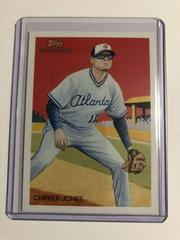 Chipper Jones #306 Baseball Cards 2010 Topps National Chicle Prices