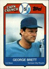 George Brett #9 Baseball Cards 1989 Cap'N Crunch Prices