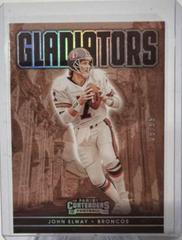 John Elway [Silver] #GLD-JEL Football Cards 2022 Panini Contenders Gladiators Prices