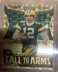 Aaron Rodgers [Gold] #CA-ARO Football Cards 2021 Panini Playoff Call to Arms Prices