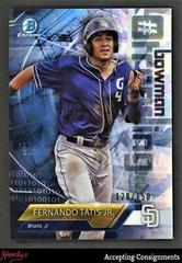 Fernando Tatis Jr. [Atomic Refractor] Baseball Cards 2018 Bowman Trending Prices