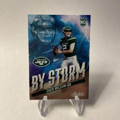 Zach Wilson #BST-2 Football Cards 2021 Panini Absolute By Storm Prices