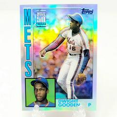 Dwight Gooden [1984 Reprint Retrofractor] #T109 Baseball Cards 2001 Topps Chrome Traded Prices