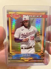 Josh Bell [Prism Refractor] #109 Baseball Cards 2021 Topps Finest Flashbacks Prices