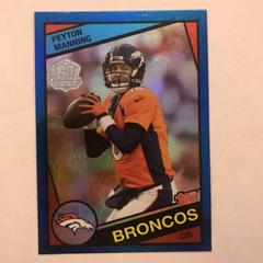 Peyton Manning [Blue Border] #T60-PM Football Cards 2015 Topps 60th Anniversary Prices