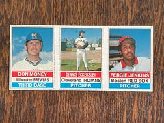 Dennis Eckersley, Fergie Jenkins [Hand Cut Panel] Baseball Cards 1976 Hostess Prices