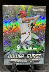 Cayden Wallace [Silver] Baseball Cards 2022 Panini Prizm Draft Picks Power Surge Prices