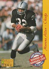 Marcus Allen Football Cards 1993 Pro Line Live Prices