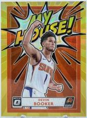 Devin Booker [Gold] Basketball Cards 2020 Panini Donruss Optic My House Prices
