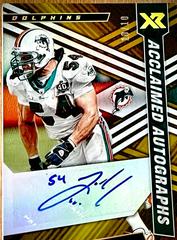 Zach Thomas [Gold] Football Cards 2022 Panini XR Acclaimed Autographs Prices