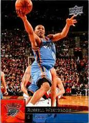 Russell Westbrook #134 Basketball Cards 2009 Upper Deck Prices