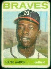 Hank Aaron Baseball Cards 1964 Topps Prices