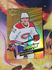 Cole Caufield [Gold] #C-29 Hockey Cards 2022 Skybox Metal Universe Cache Prices