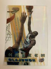 Hakeem Olajuwon [Atomic Refractor] #BS4 Basketball Cards 1996 Bowman's Best Shots Prices
