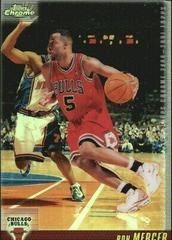 Ron Mercer Basketball Cards 2000 Topps Chrome Prices