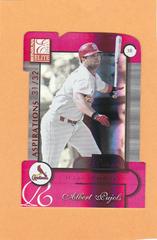 Albert Pujols [Aspirations] Baseball Cards 2001 Donruss Elite Prices