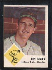 Ron Hansen Baseball Cards 1963 Fleer Prices