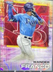 Wander Franco [Red Lava Refractor] #50 Baseball Cards 2021 Bowman’s Best Prices