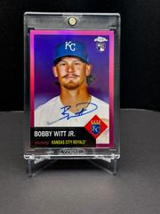 Bobby Witt Jr. [Pink] #CPA-BWJ Baseball Cards 2022 Topps Chrome Platinum Anniversary Autographs Prices